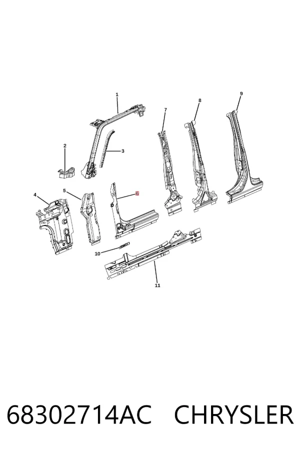  68302714AC Chrysler