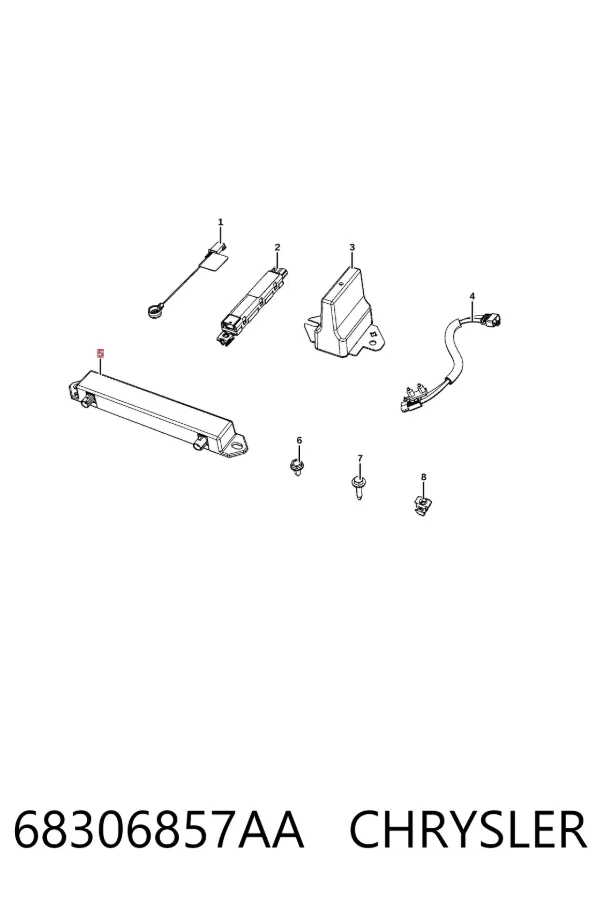 Антена GPS 68306857AA Chrysler