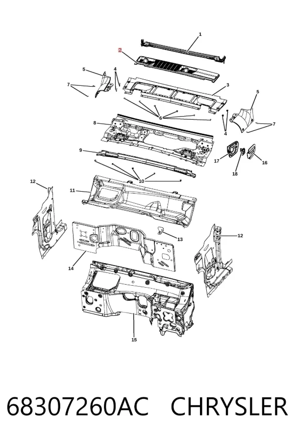  68307260AC Chrysler
