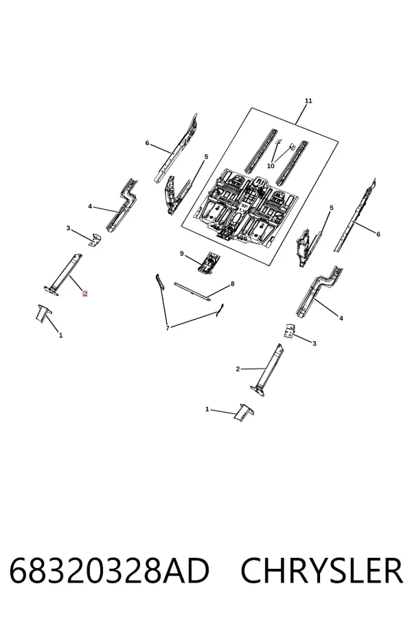  68320328AD Chrysler