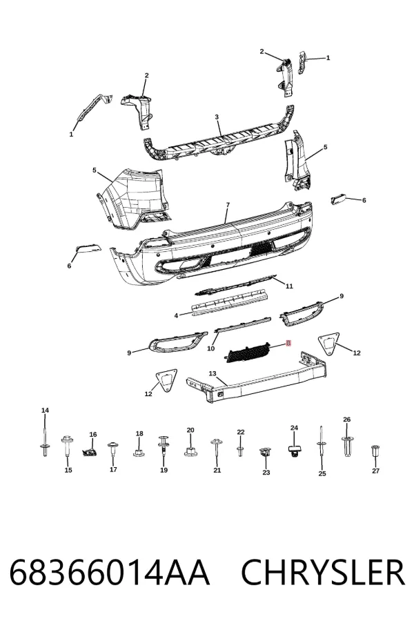  68366014AA Chrysler