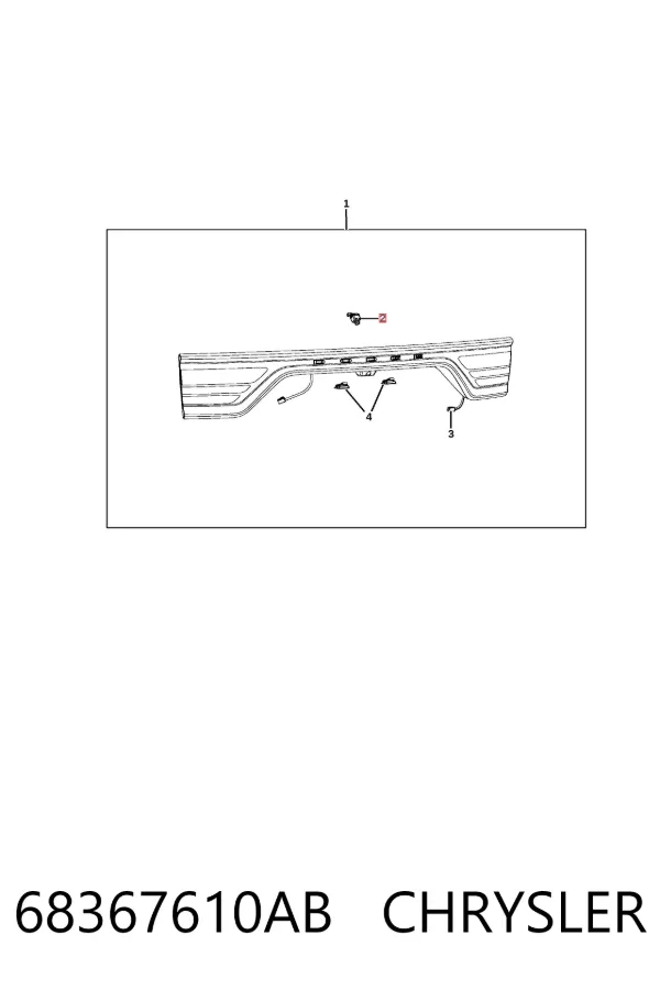 68367610AB Chrysler