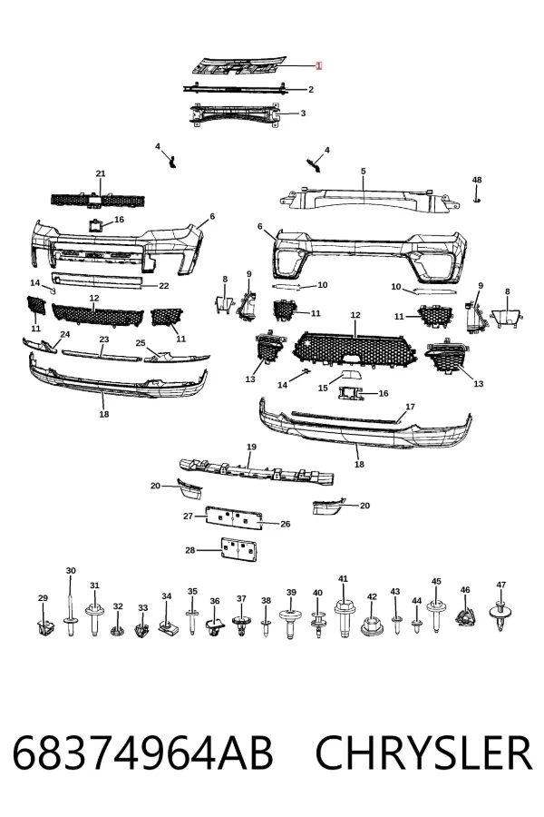  68374964AB Chrysler