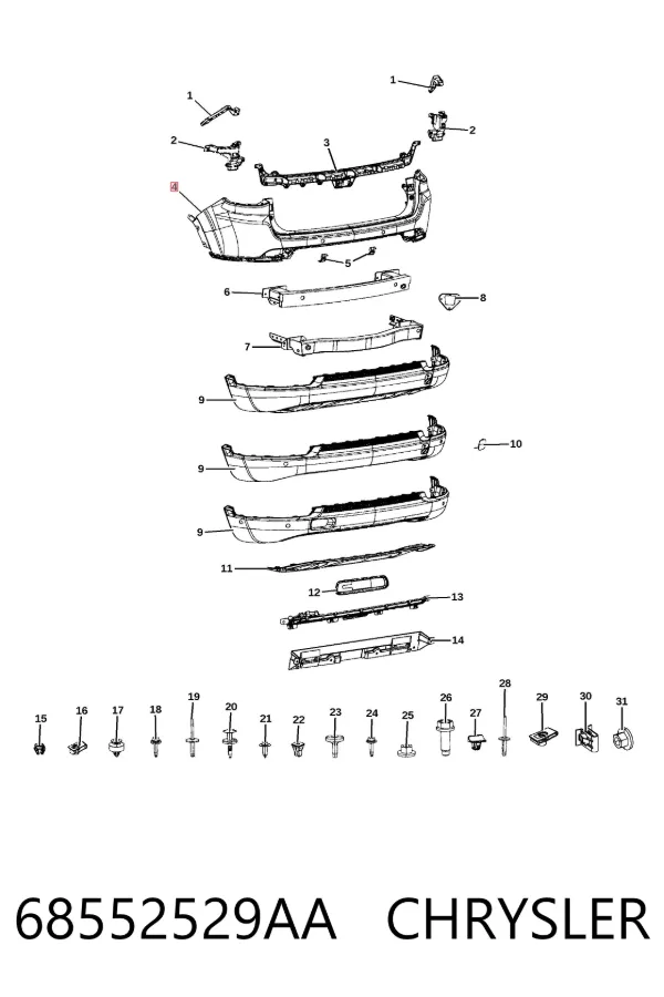  68552529AA Chrysler