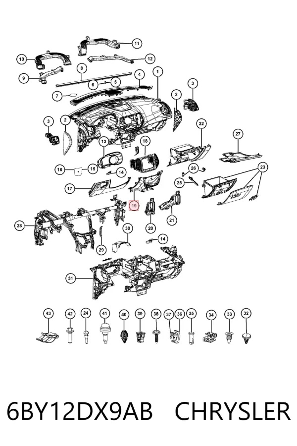  6BY12DX9AB Chrysler