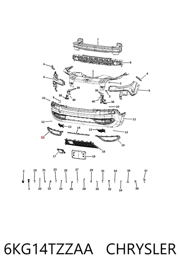  6KG14TZZAA Chrysler