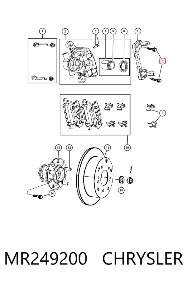  MR249200 Chrysler
