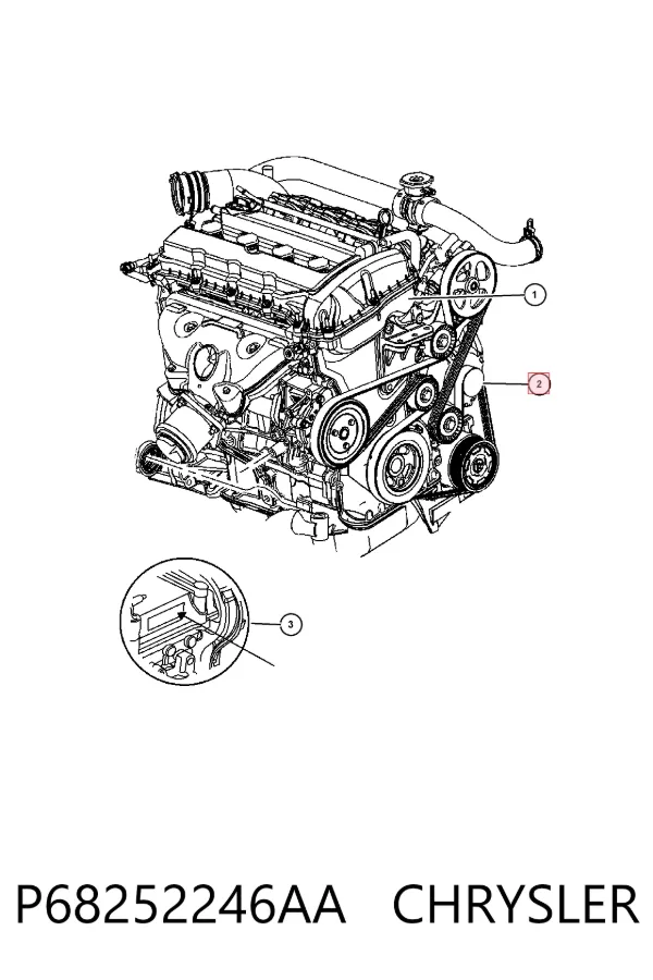  P68252246AA Chrysler