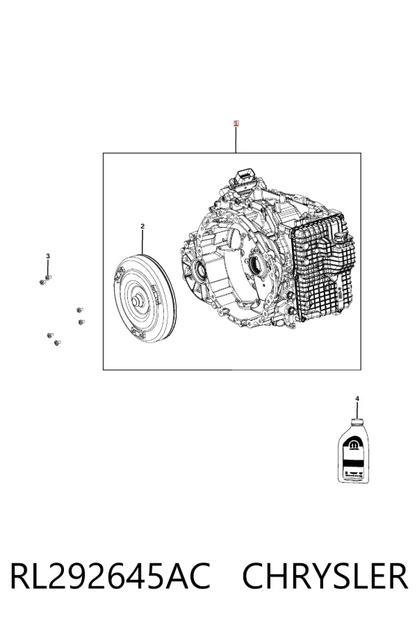 АКПП RL292645AC Chrysler
