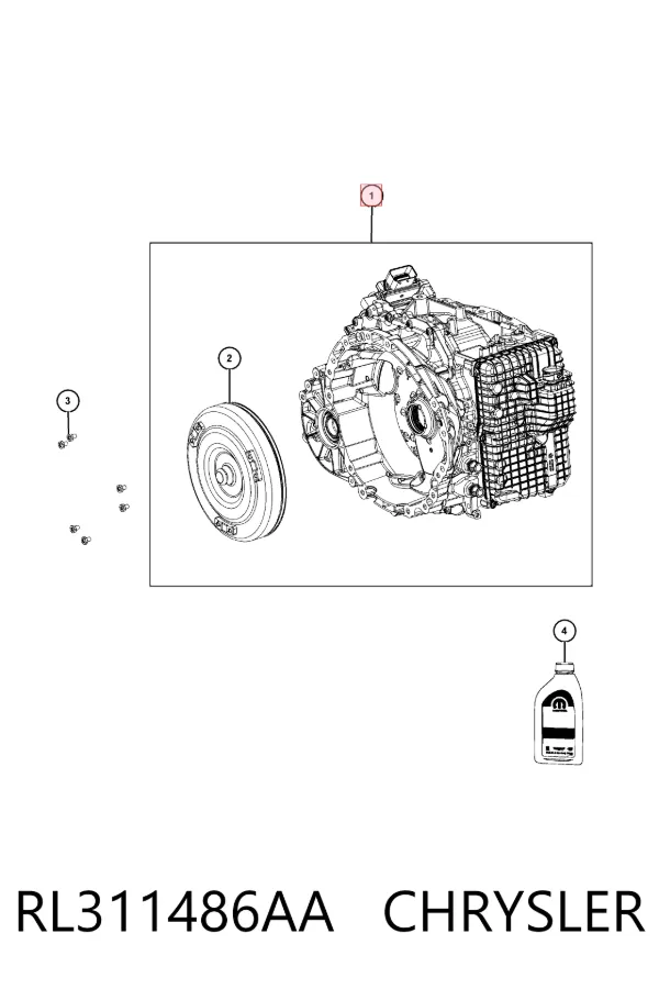 АКПП RL311486AA Chrysler