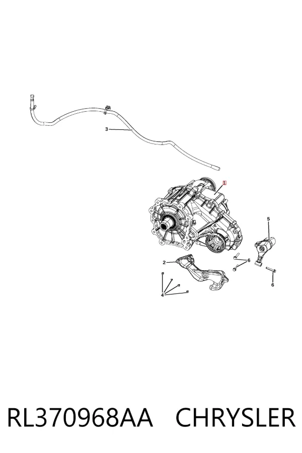 Роздатка RL370968AA Chrysler