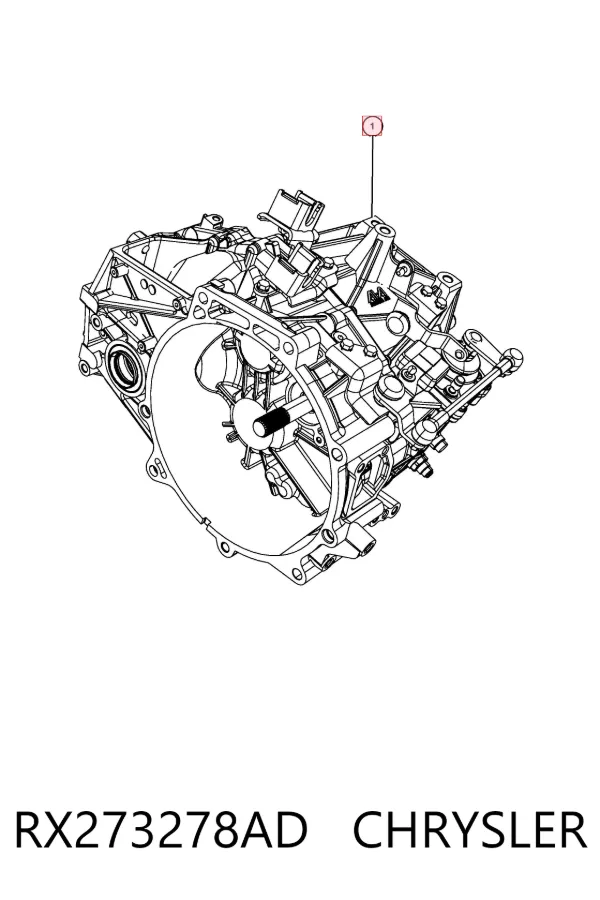 Коробка передач RX273278AD Chrysler