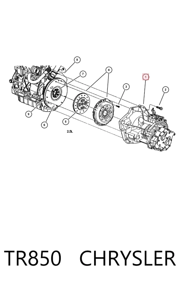 Коробка передач TR850 Chrysler
