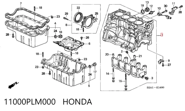  11000PLM000 Honda