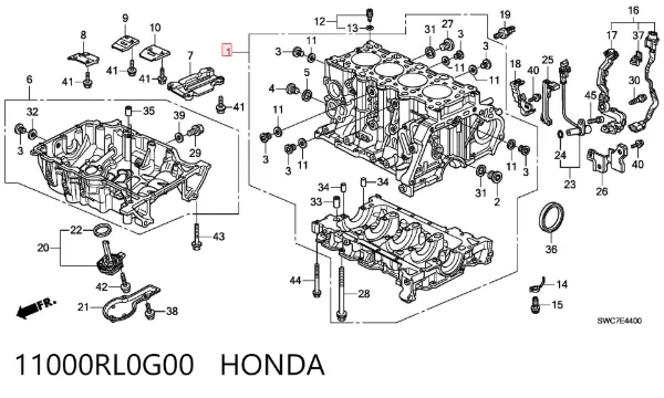  11000RL0G00 Honda