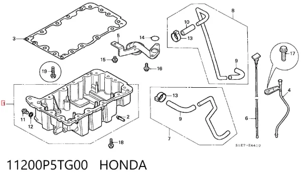  11200P5TG00 Honda