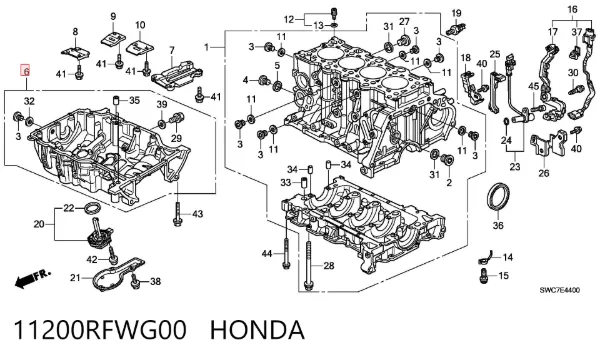  11200RFWG00 Honda