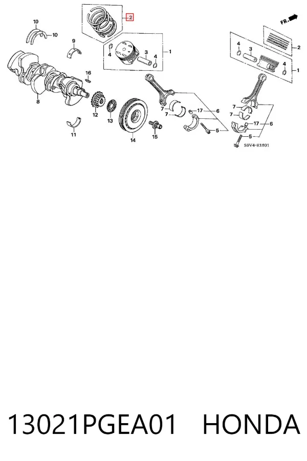  13021PGEA01 Honda