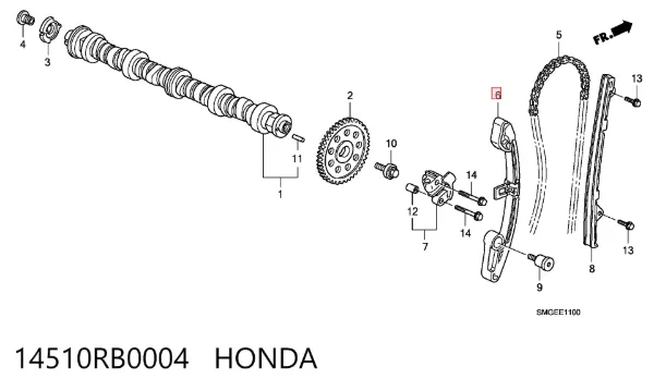  14510RB0004 Honda
