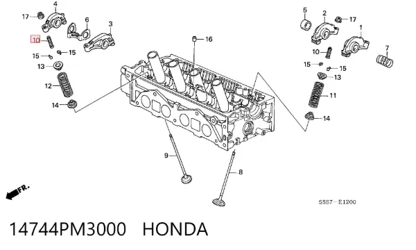  14744PM3000 Honda