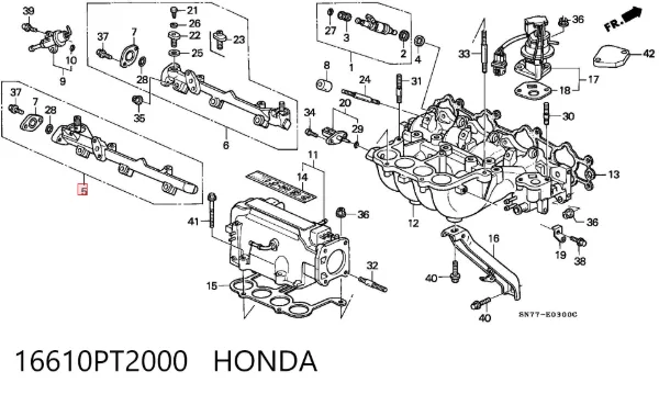  16610PT2000 Honda