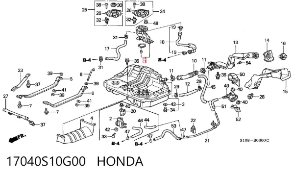  17040S10G00 Honda