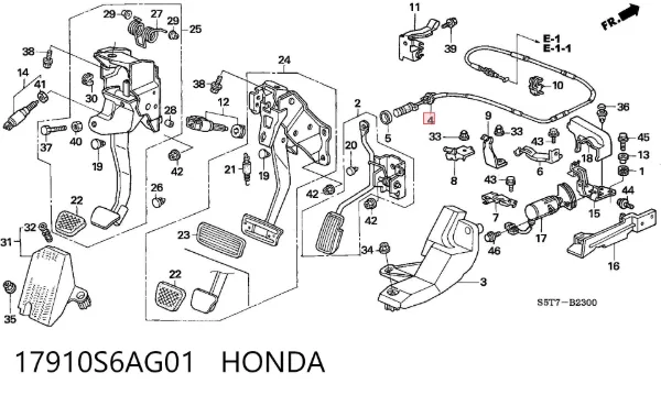  17910S6AG01 Honda