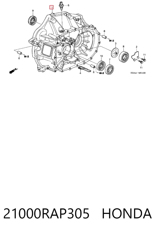  21000RAP305 Honda
