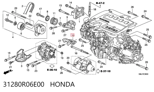  31280R06E00 Honda