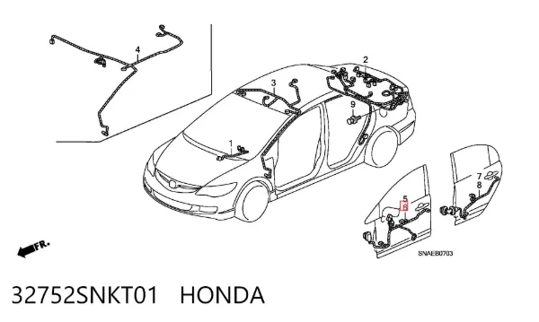  32752SNKT01 Honda