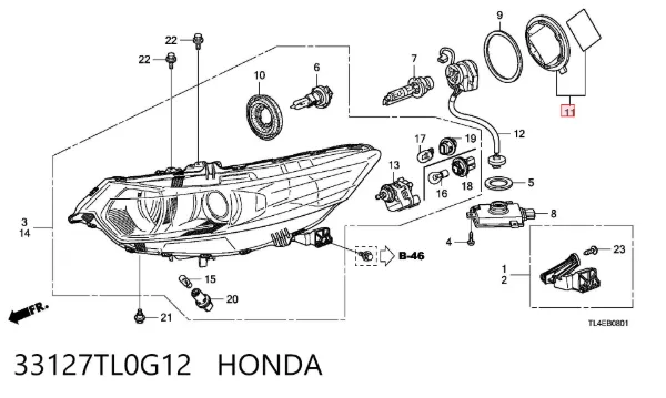  33127TL0G12 Honda