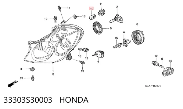  33303S30003 Honda