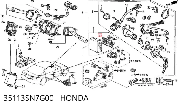  35113SN7G00 Honda