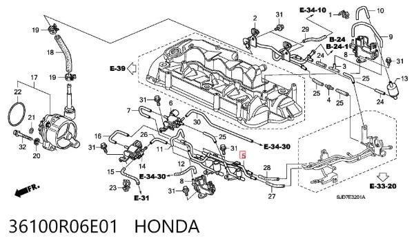 36100R06E01 Honda