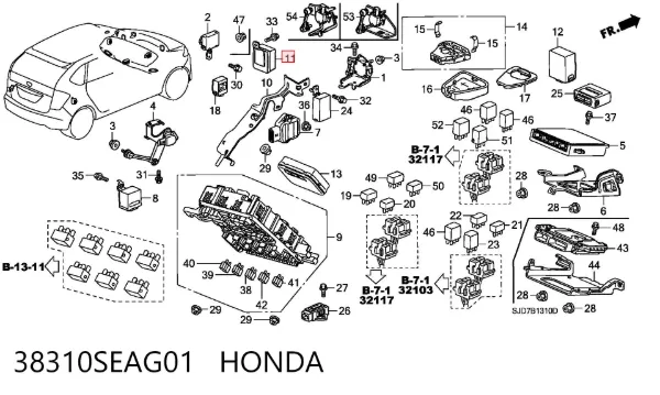  38310SEAG01 Honda