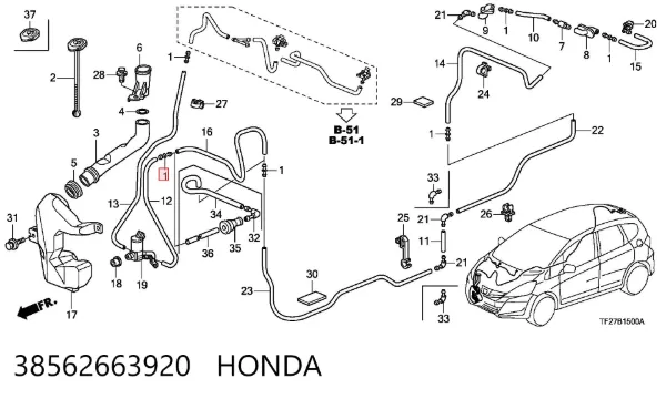  38562663920 Honda