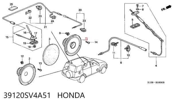  39120SV4A51 Honda