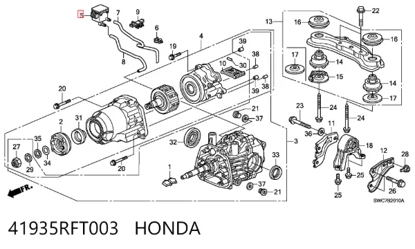  41935RFT003 Honda