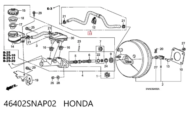  46402SNAP02 Honda