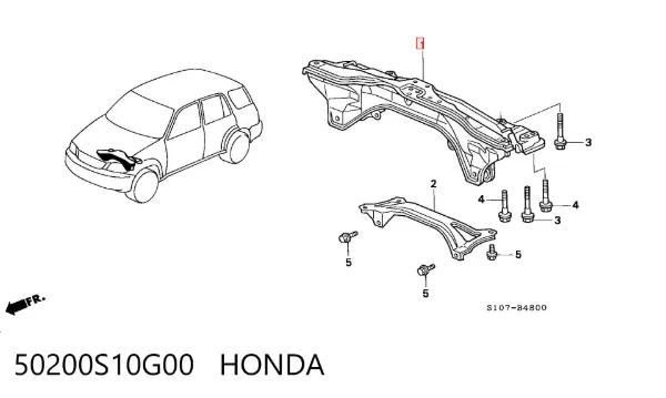  50200S10G00 Honda