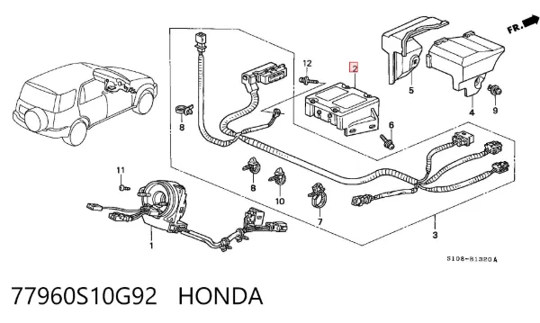  77960S10G92 Honda
