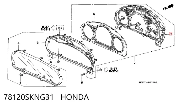  78120SKNG31 Honda
