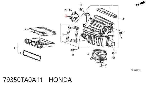  79350TA0A11 Honda