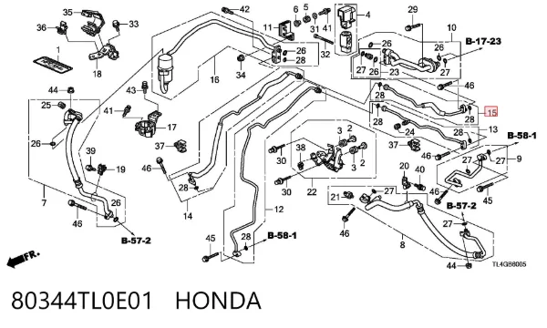  80344TL0E01 Honda