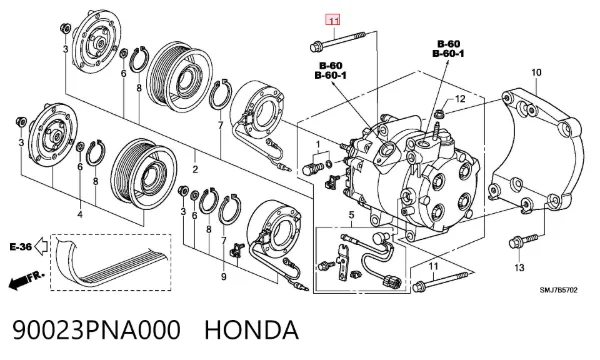  90023PNA000 Honda