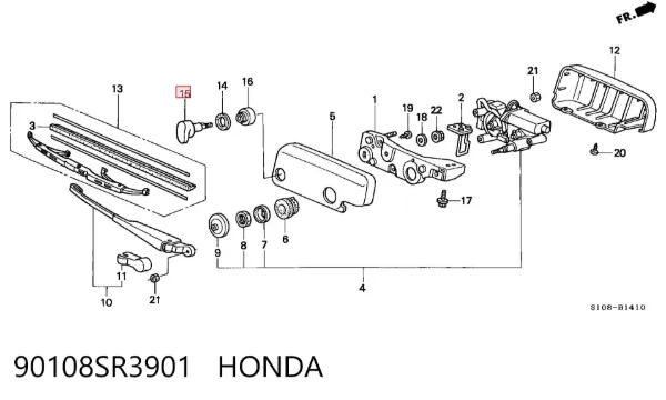  90108SR3901 Honda