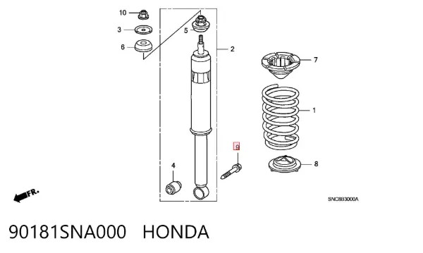  90181SNA000 Honda