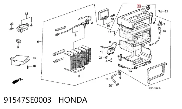  91547SE0003 Honda