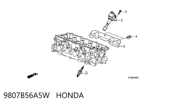 Свічки запалювання 9807B56A5W Honda
