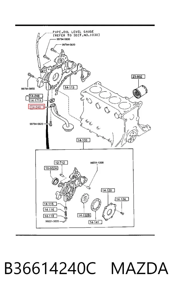  B36614240C Mazda
